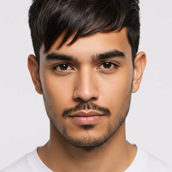 Angular-Fringe-Heart-Face-Shape-Men